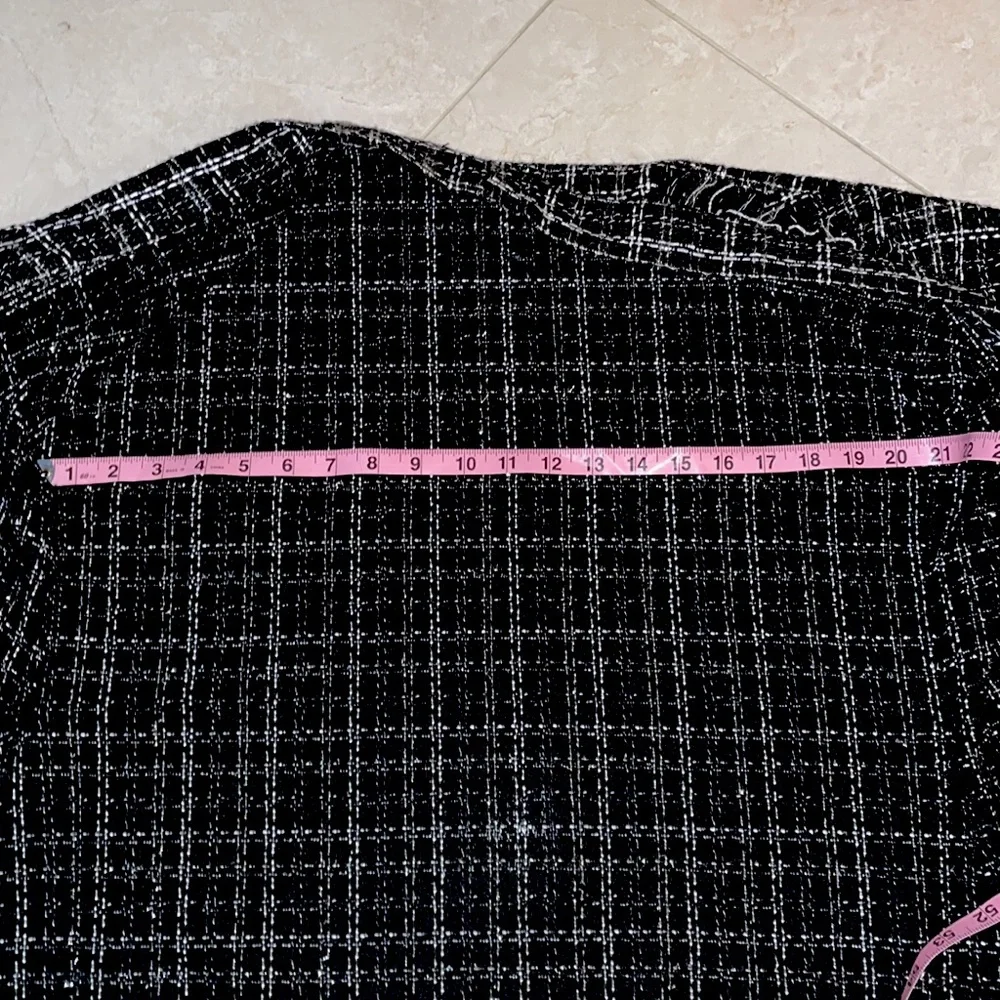 INC International Concepts Tweed Kimono Style Topper, One Size